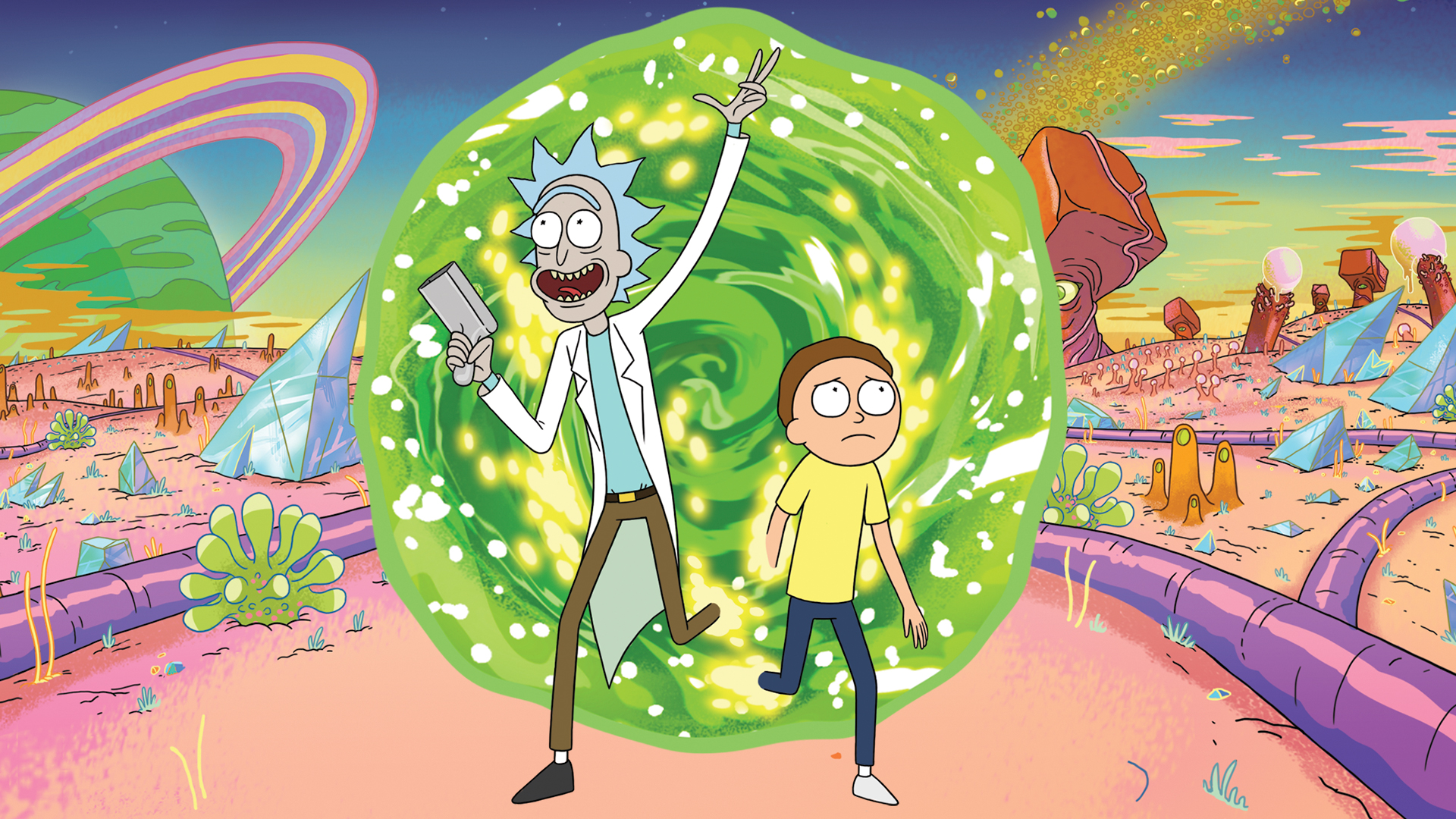 จัดอันดับตัวละคร "Rick and Morty"  For สมาชม