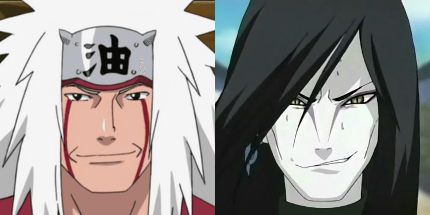Orochimaru VS Jiraiya
