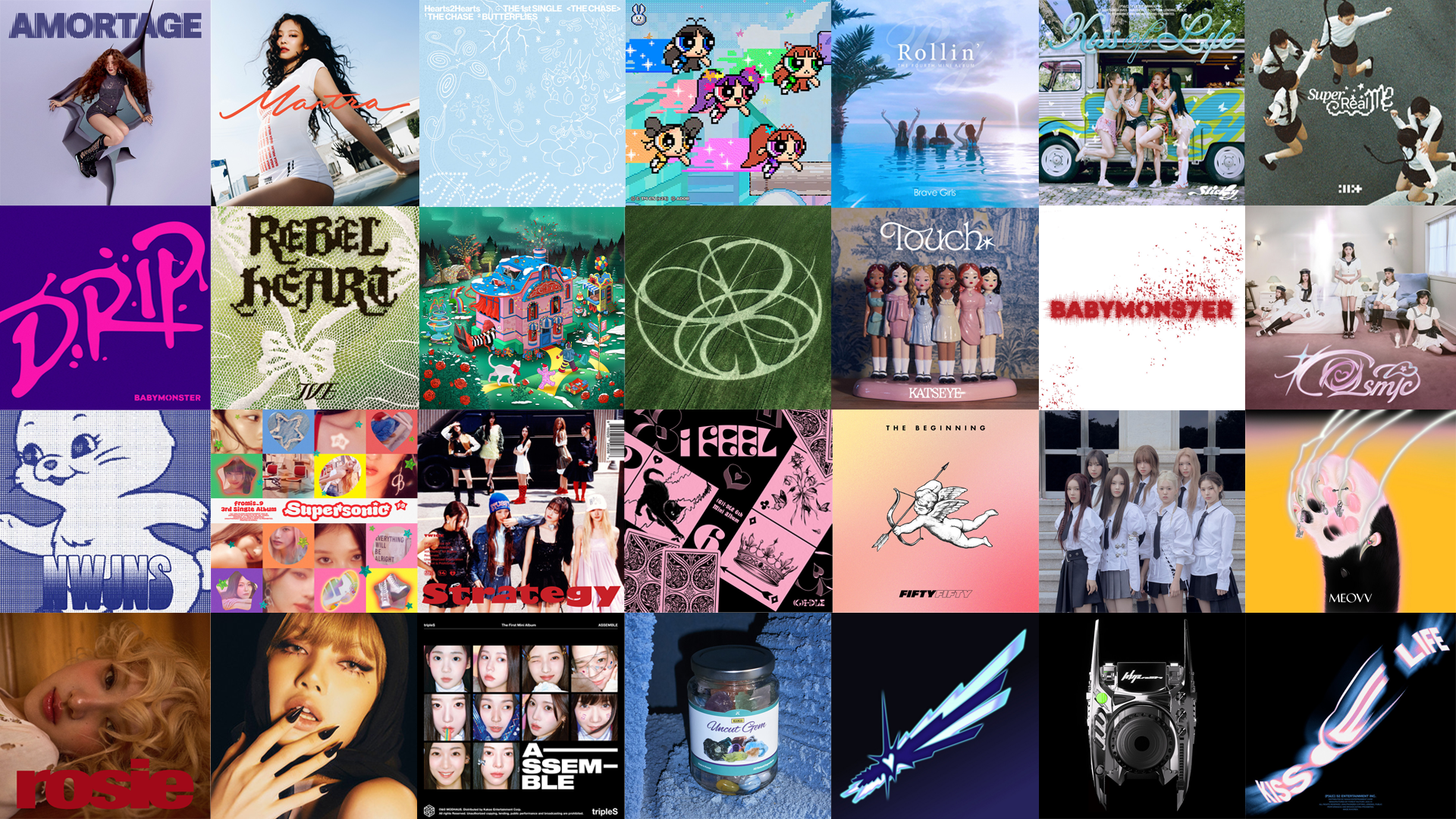 KPOP 2025 GIRLS GROUP HIT SONG (GEN3-GEN5)