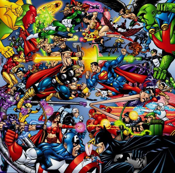 Marvel Comics VS DC Comics