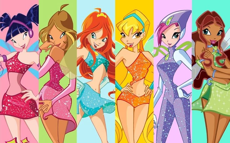 Winx Club Transformation Forms