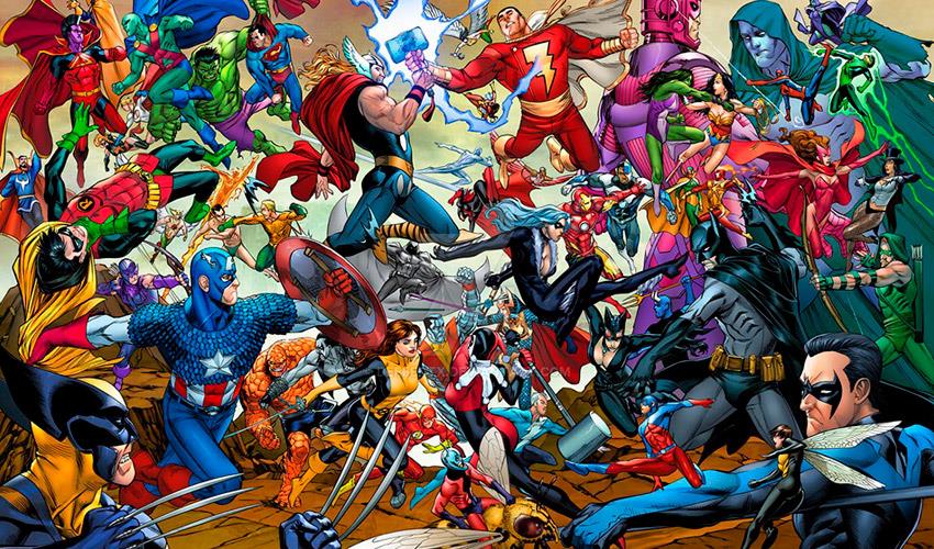 Marvel & DC Best Superheroes/Villains 