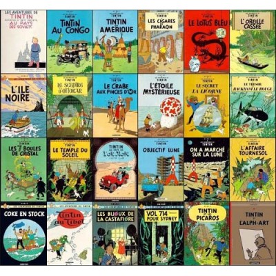 Albums de Tintin