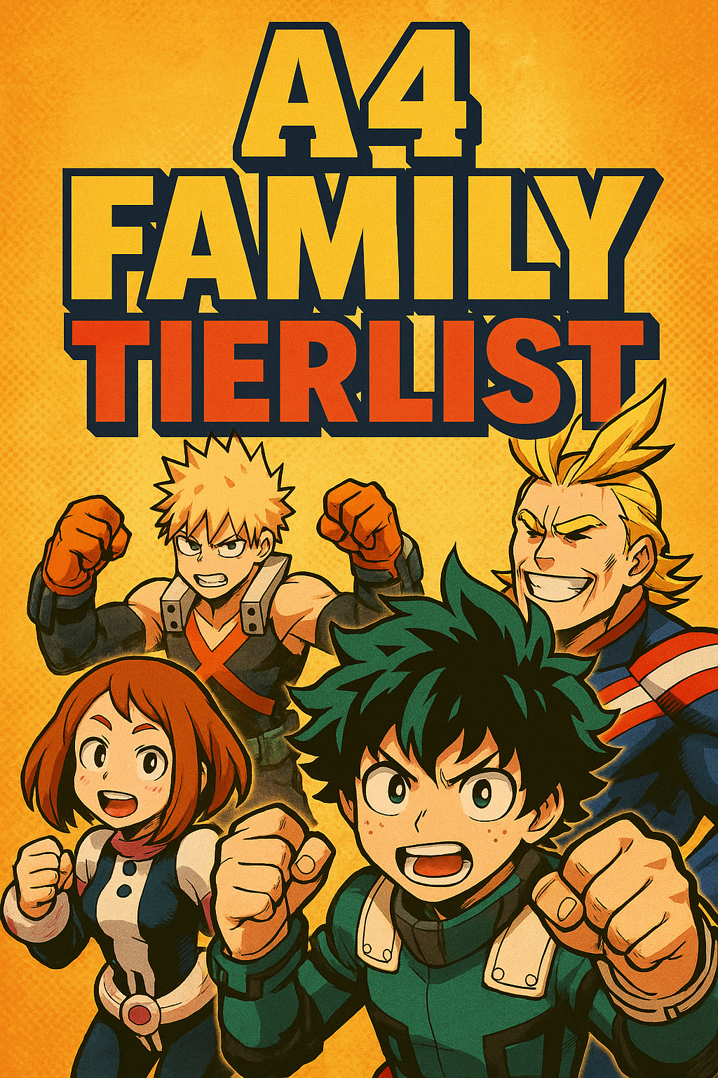 A4 Family Tierlist