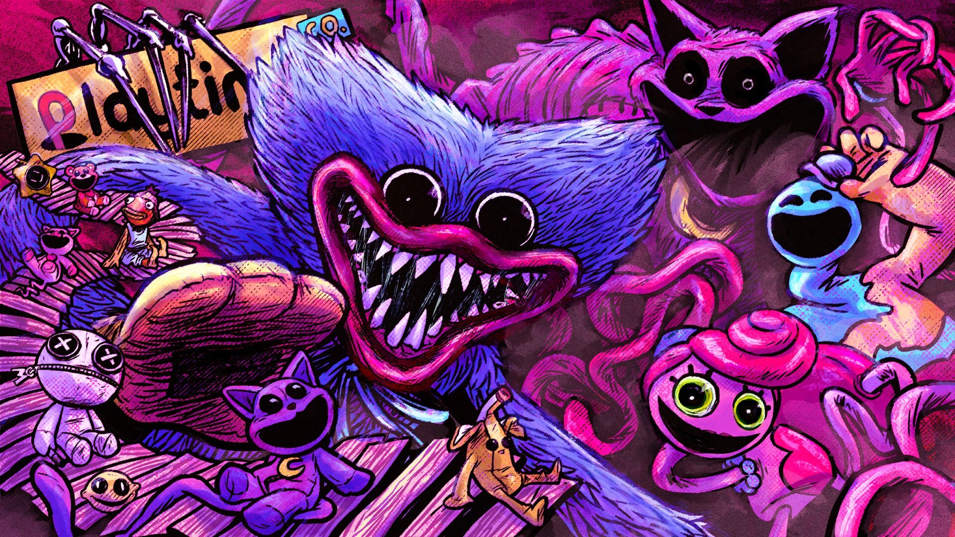 Poppy Playtime Characters 