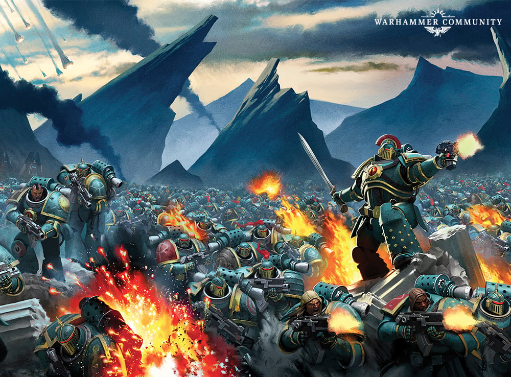 Warhammer Horus heresy Space marine Legions for สมาชม 