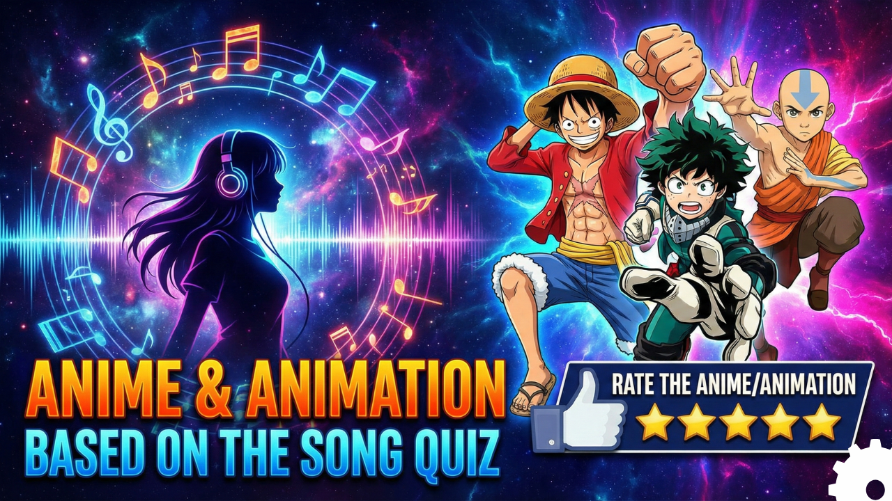 RATE THE FOLLOWING ANIME / ANIMATION BASED ON THE SONG