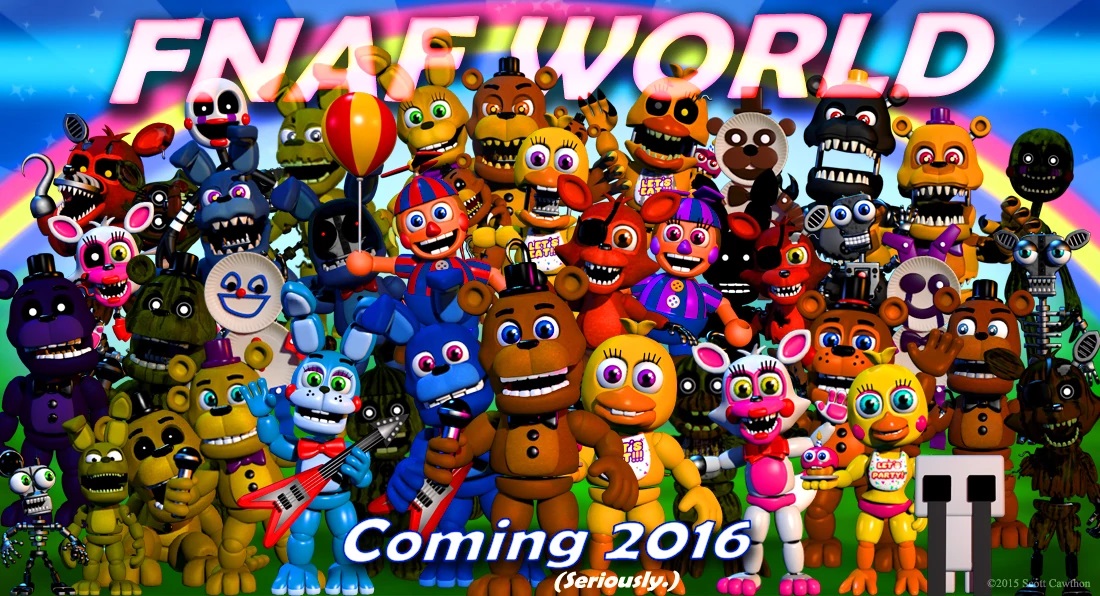 FNAF World Characters 