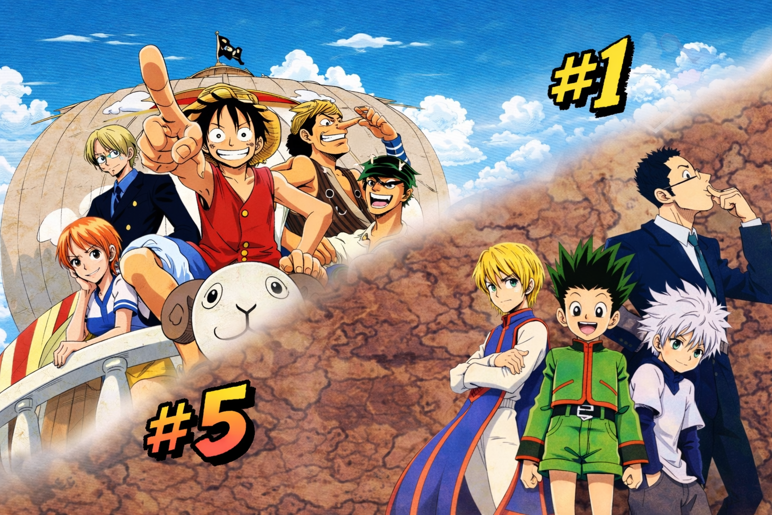  [Blind Ranking] Best Anime?  (Top 10 Version)