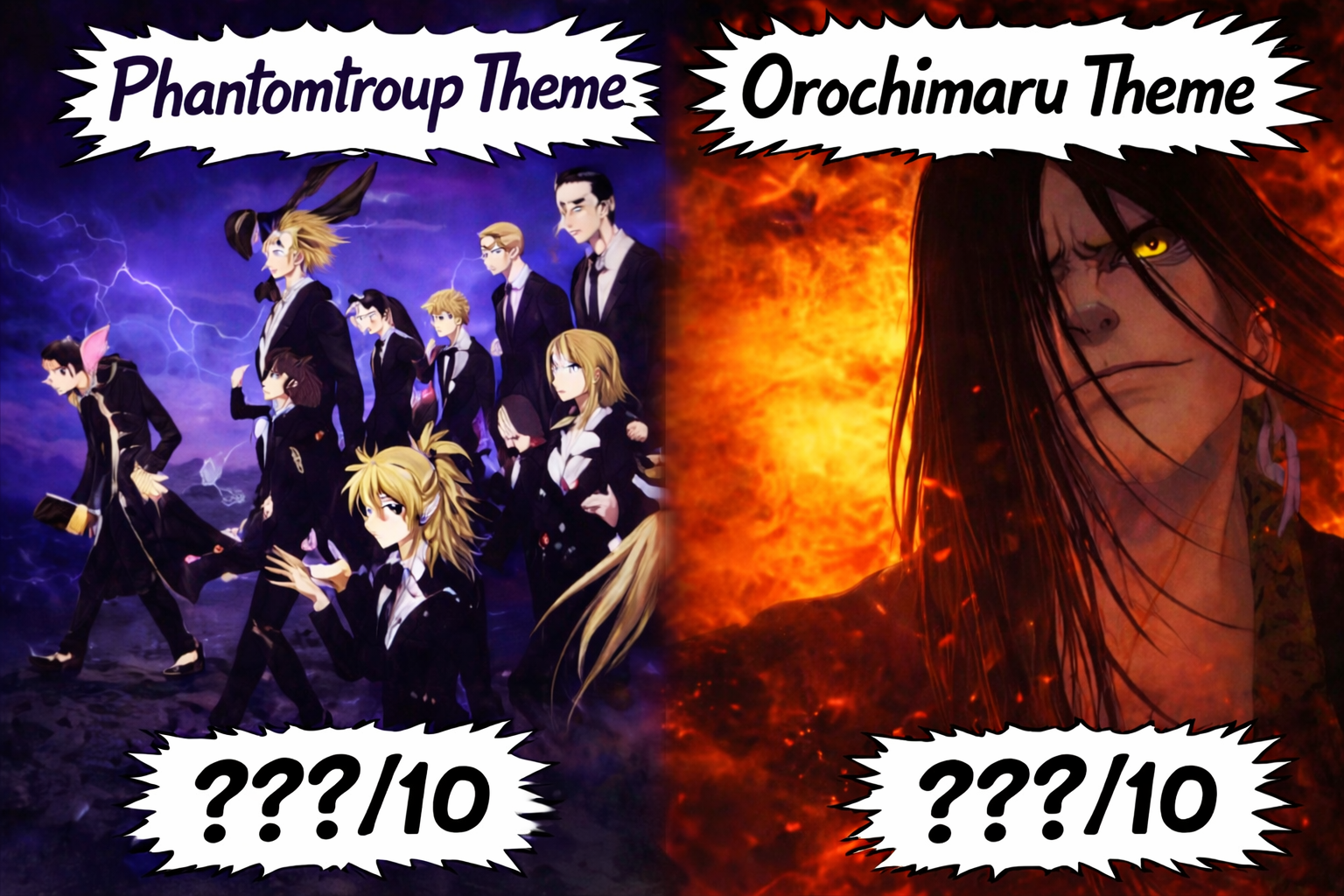 Best Anime villain  Theme