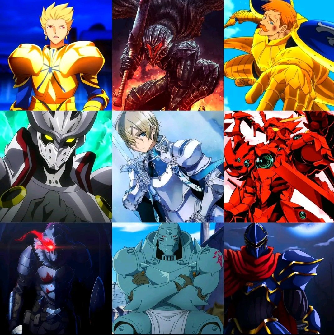 จัดอันดับ ชุดเกราะและตัวละครแปลงร่างใน ANIME For สมาชม