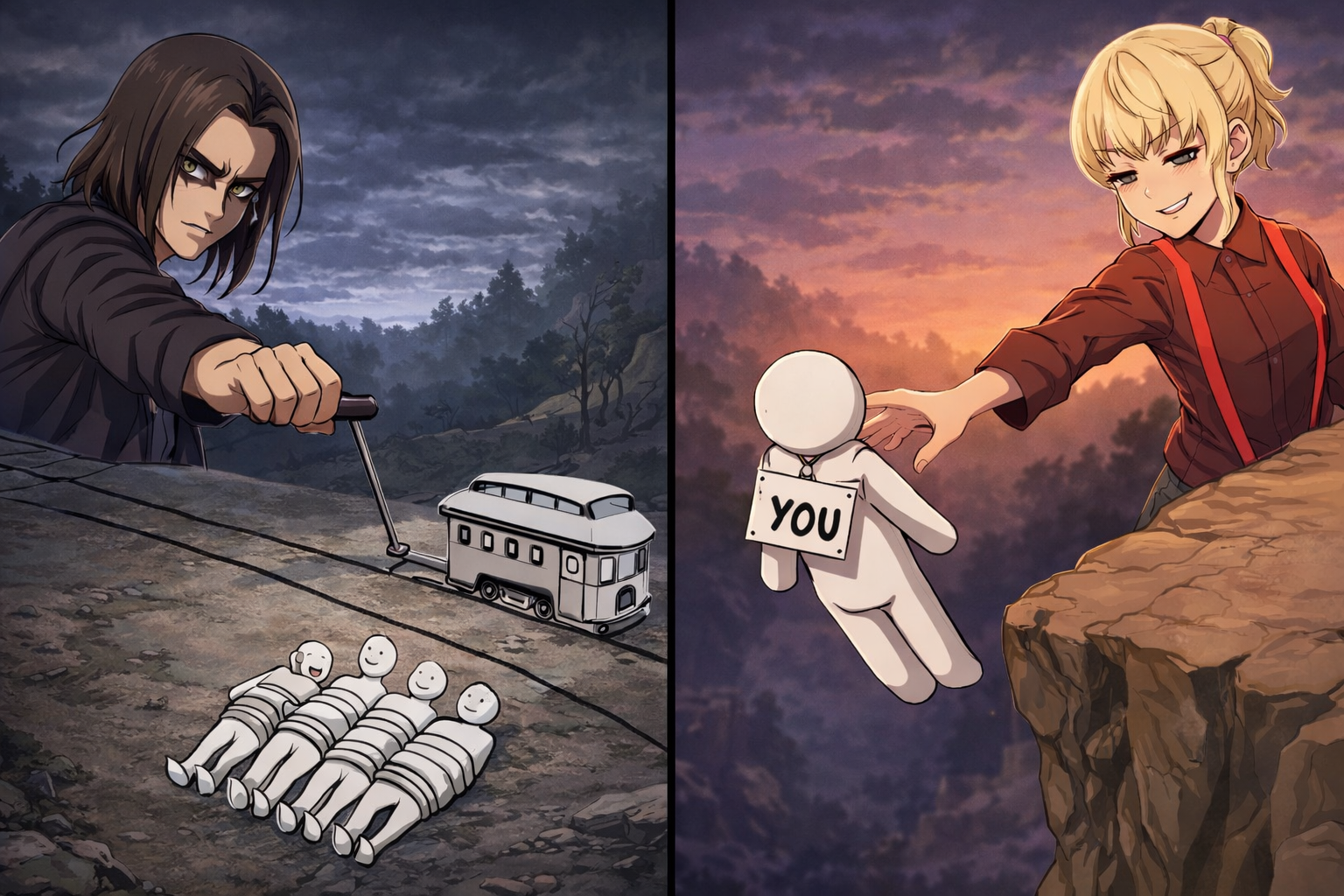 Which anime character would betray you first 