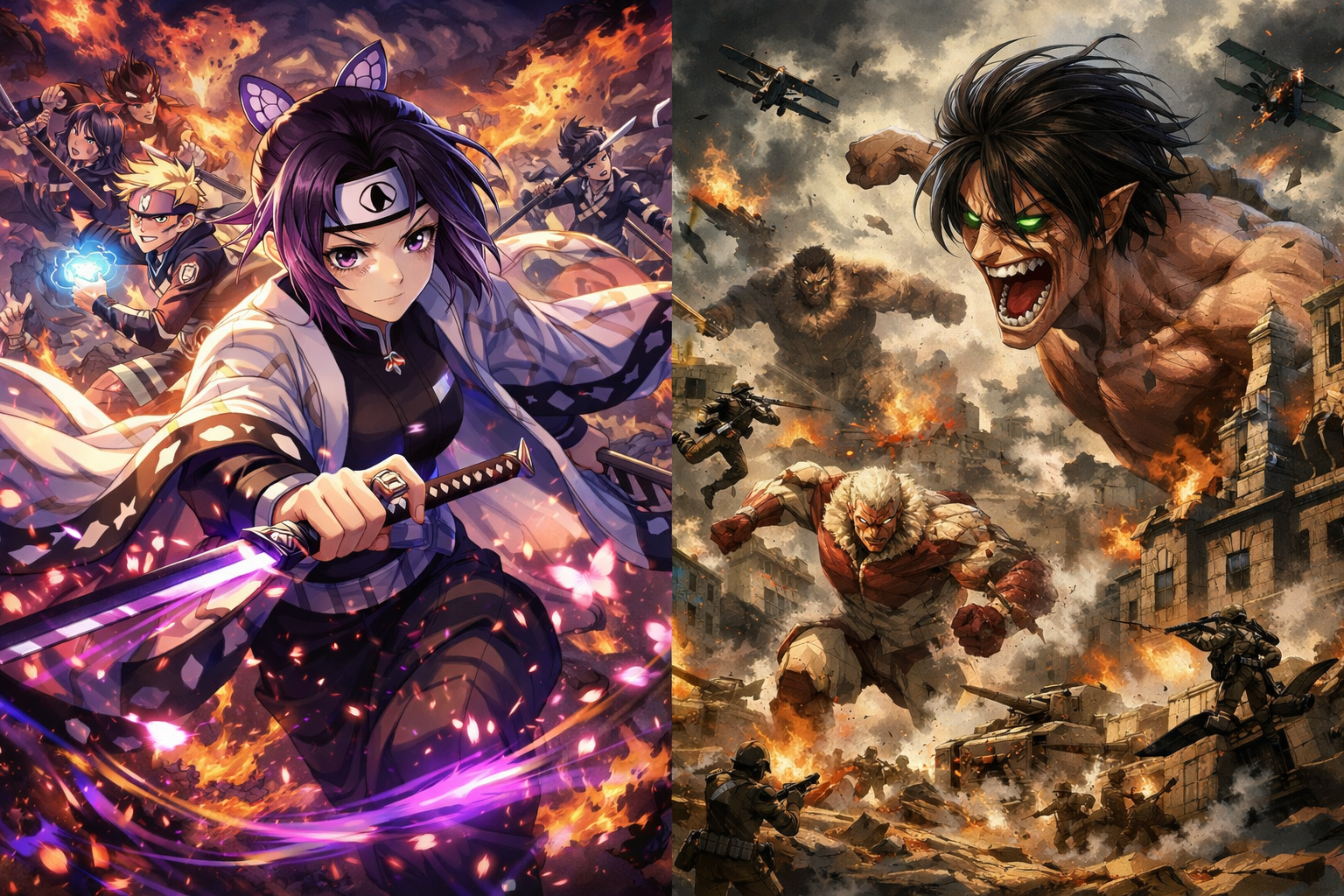 Best Anime War Arc