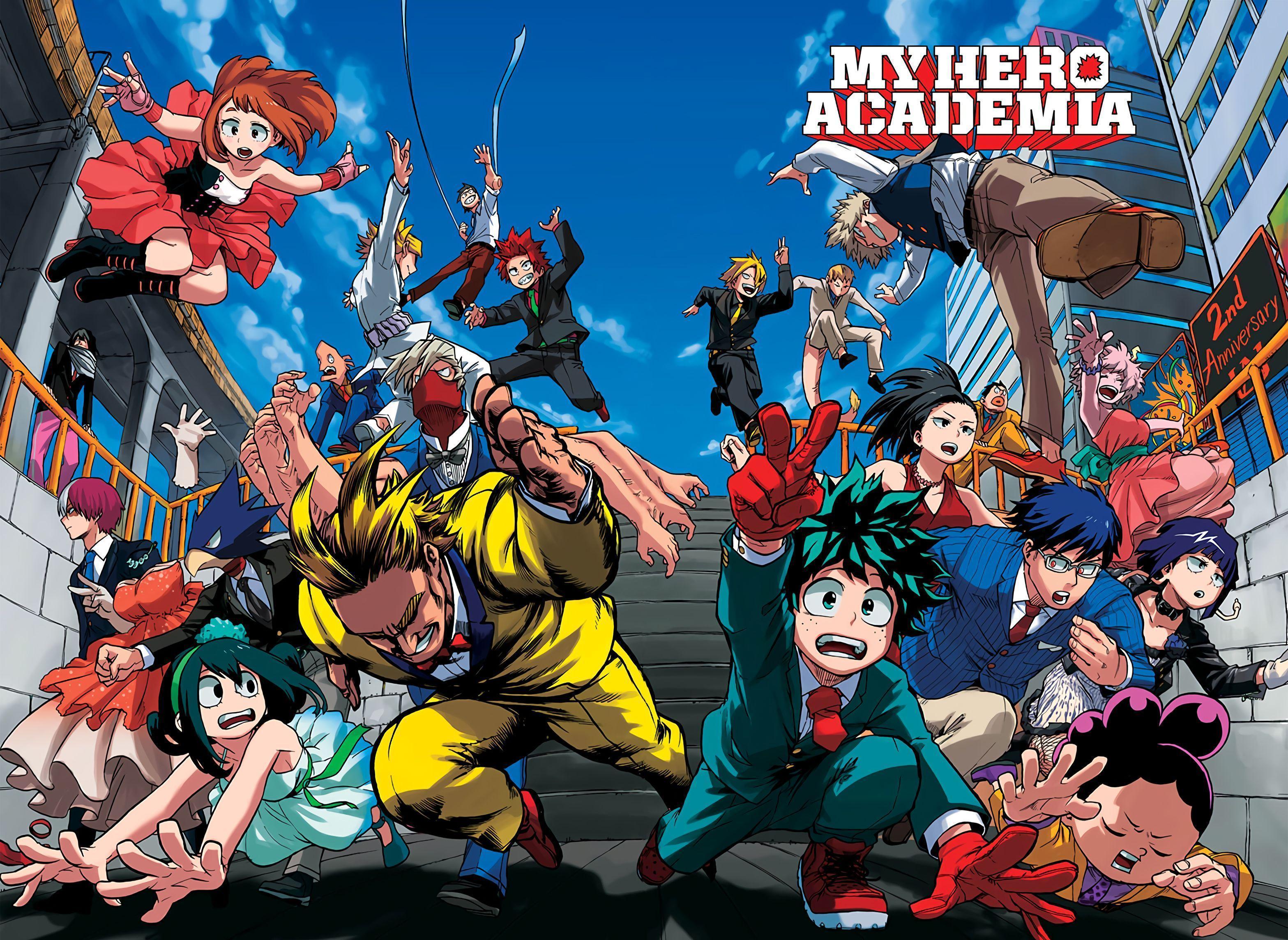 My hero academia characters power scale