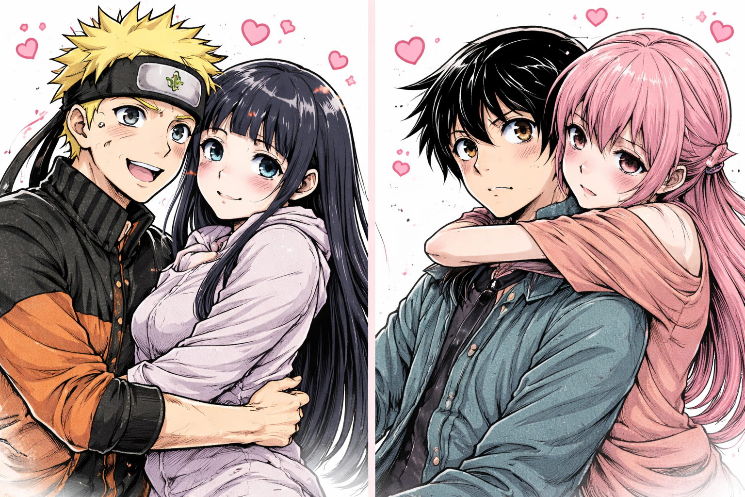 [Blind Ranking] Rank these 10 anime Couples