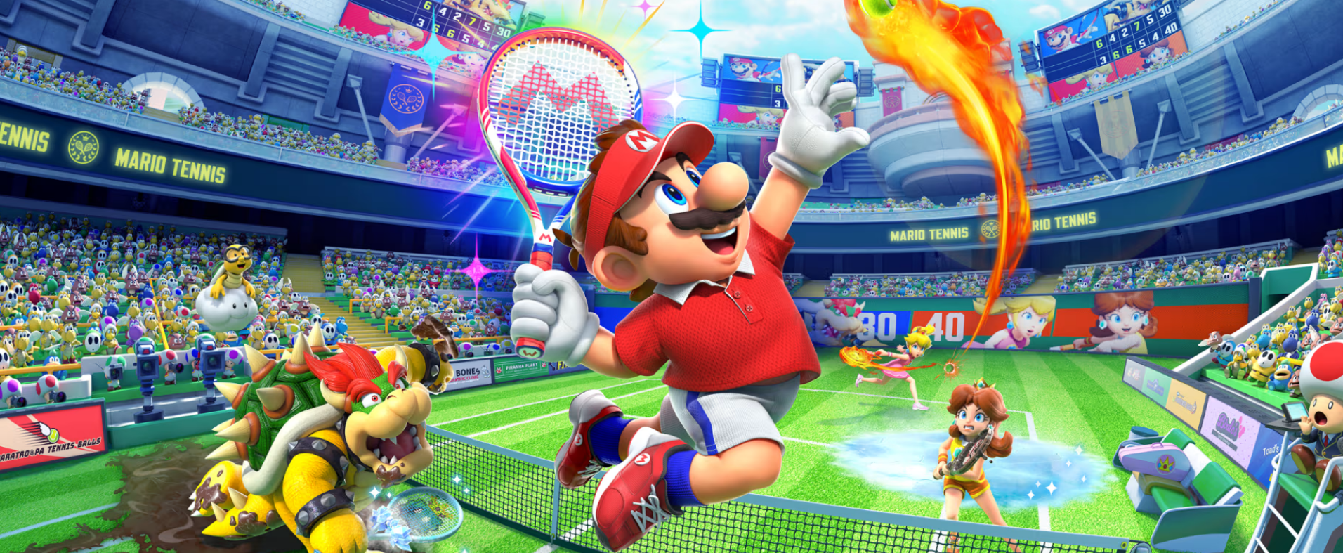 Mario Tennis Fever Characters
