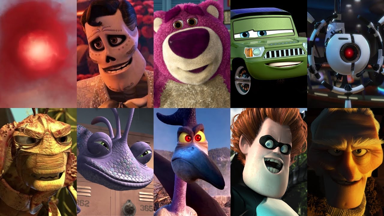Pixar Villains