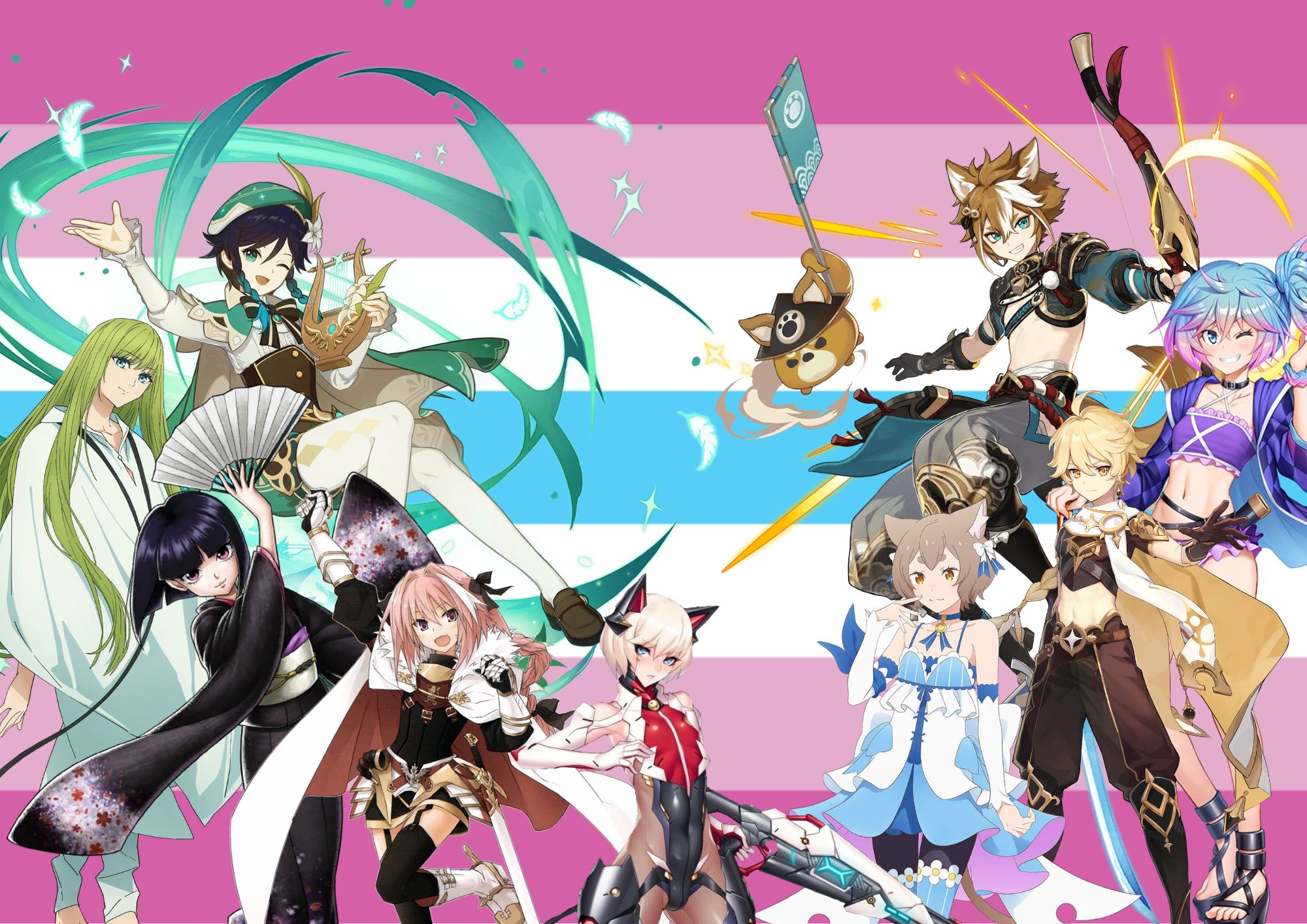 Femboys จาก Game & Anime คนไหนพวกพี่ไม่ติด for สมาชม new update