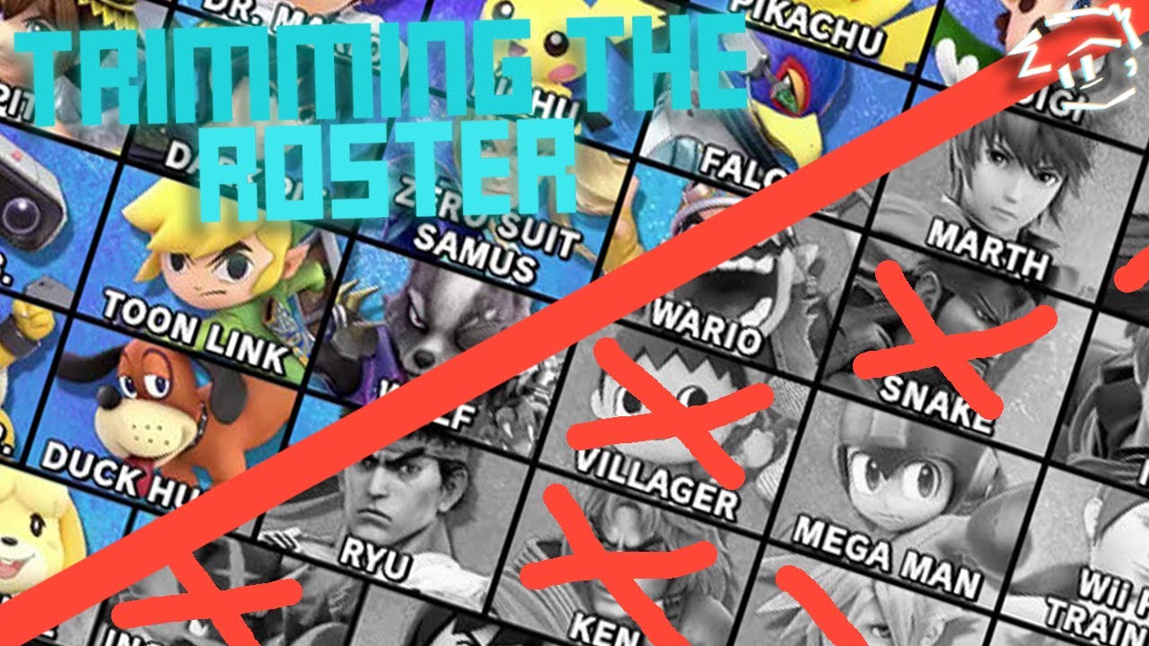 Smash Bros Characters to CUT from Smash 6