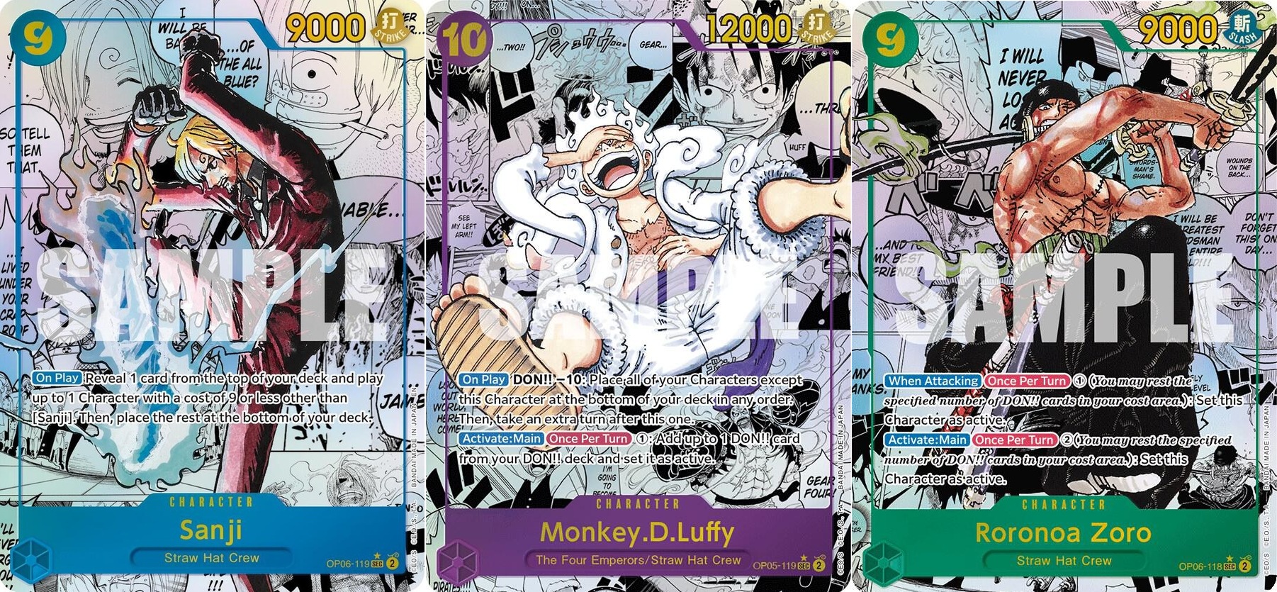 One Piece Manga Rares