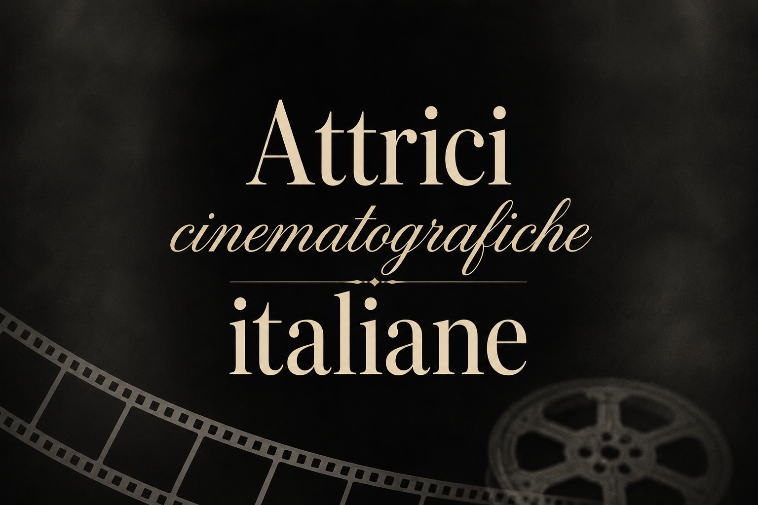 ATTRICI ITALIANE