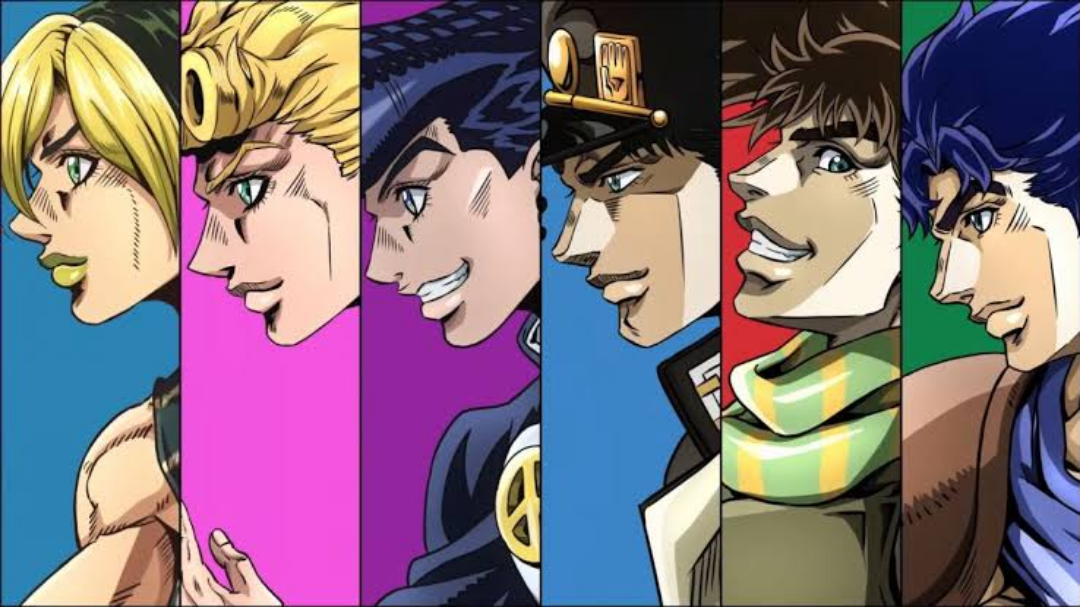 Jojo's Bizarre Adventure Characters Parts 1-6