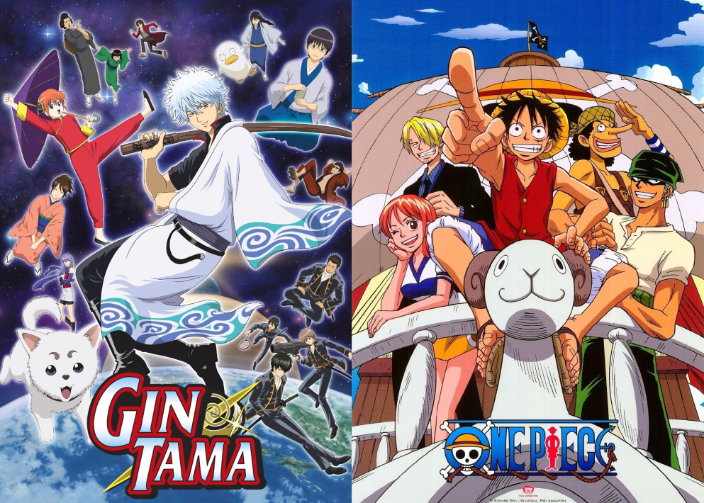 Gintama vs One Piece (Openings)