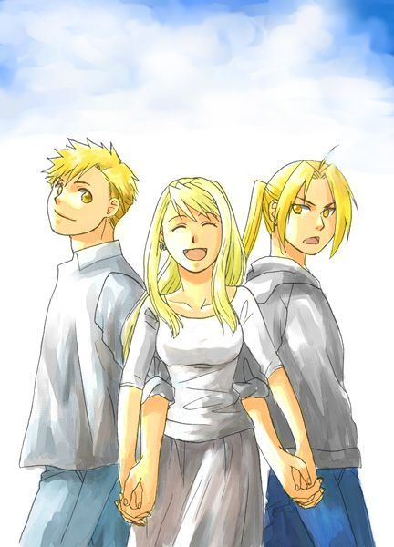Winry, Edward And Alphonse