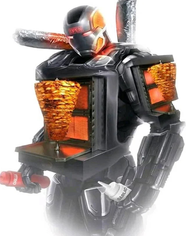 Kebab Iron Man