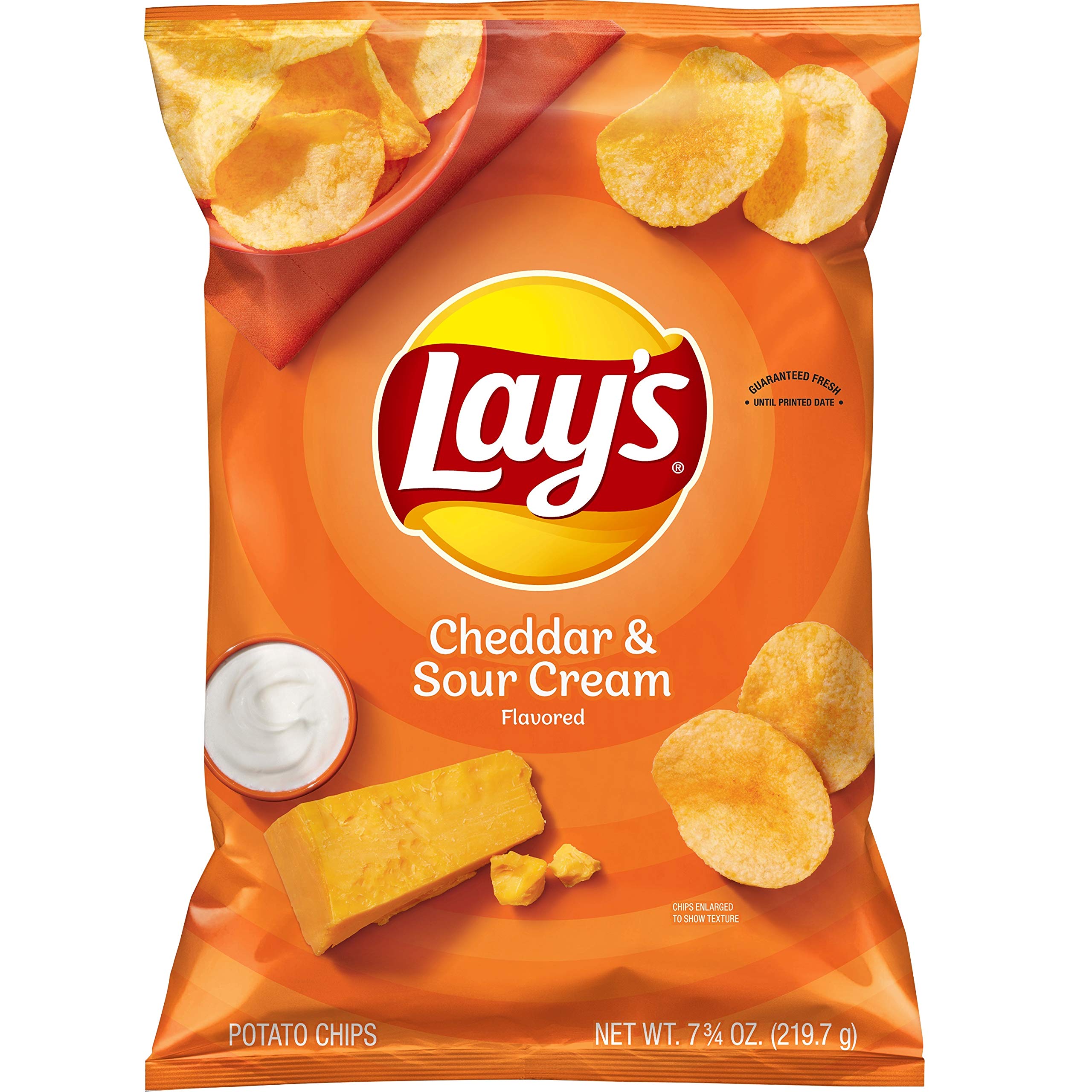 Lay'S Potato Chips (Cheddar And Sour Cream)