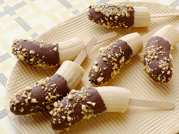 Chocolate Banana Pops