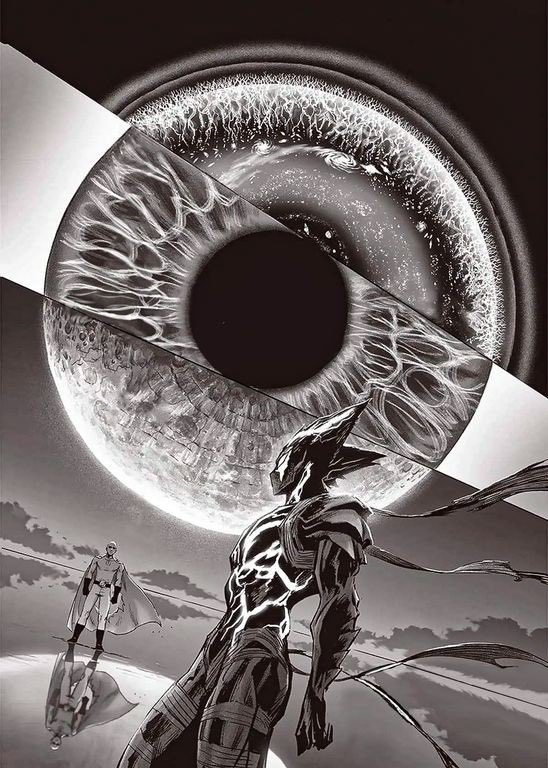 Cosmic Garou Vs Saitama
