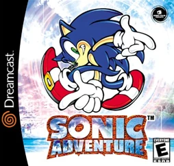Sonic Adventure DreamCast Front Box Art
